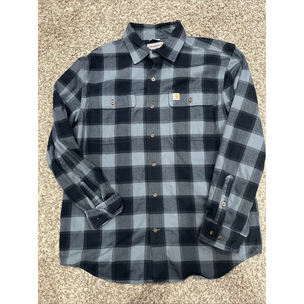 Carhartt Men's Plaid button down shirt (1733)